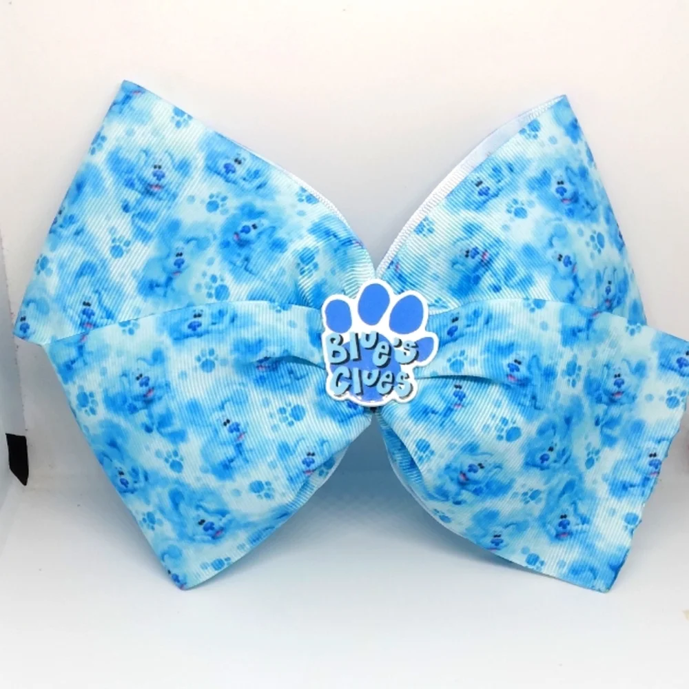 Blues clues hair bow